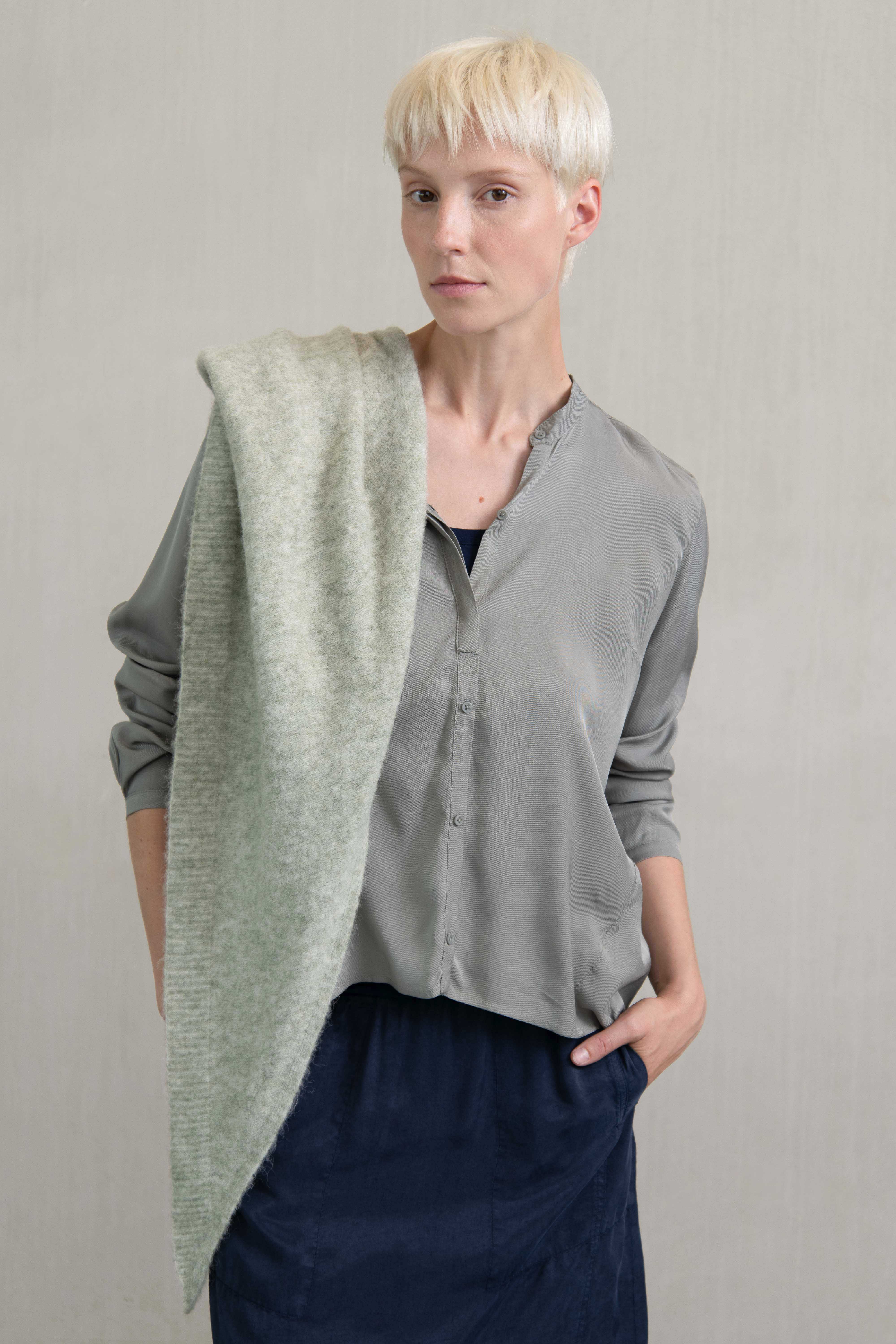 HARMONIA  BLOUSE JADE