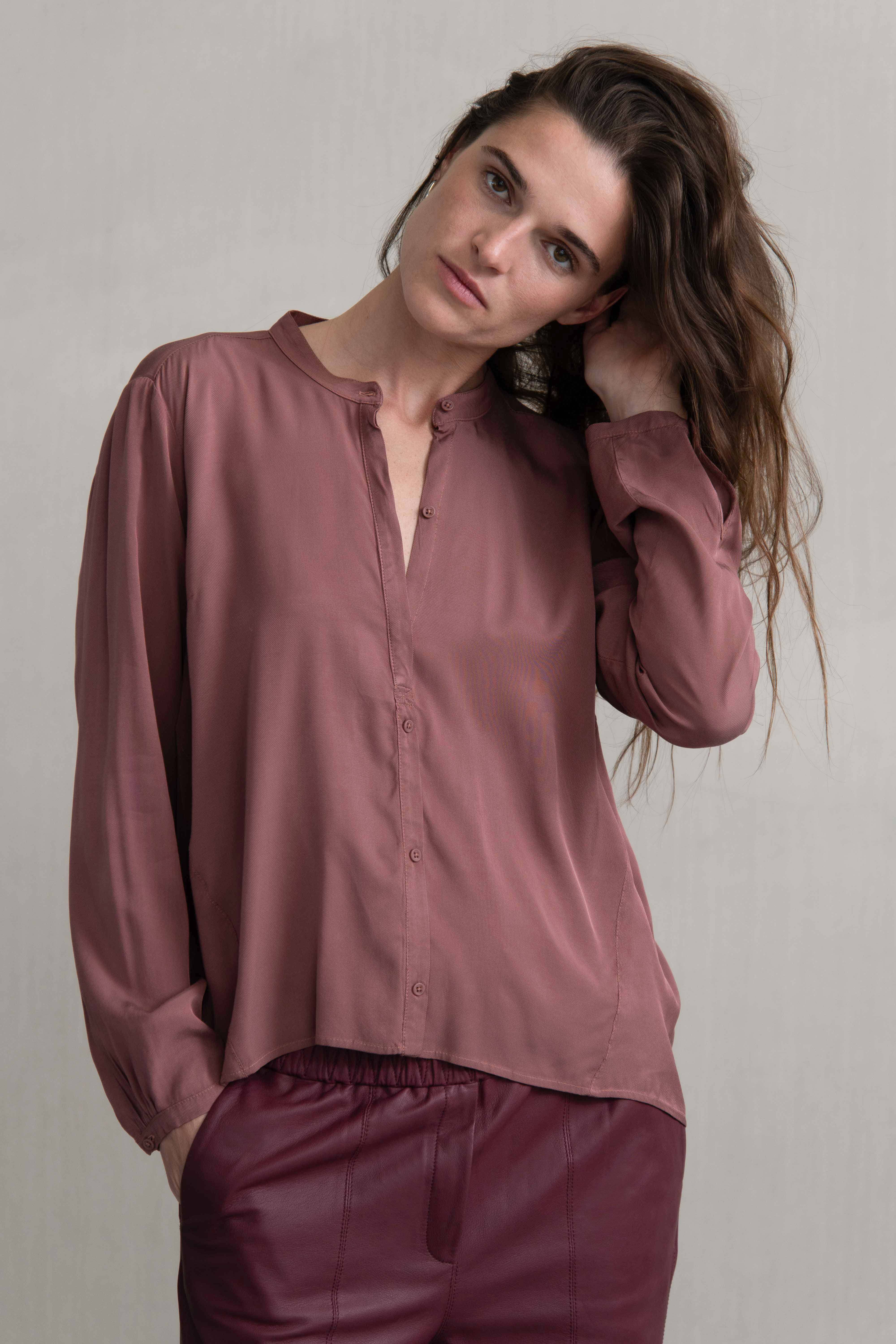 HARMONIA BLOUSE RUBY