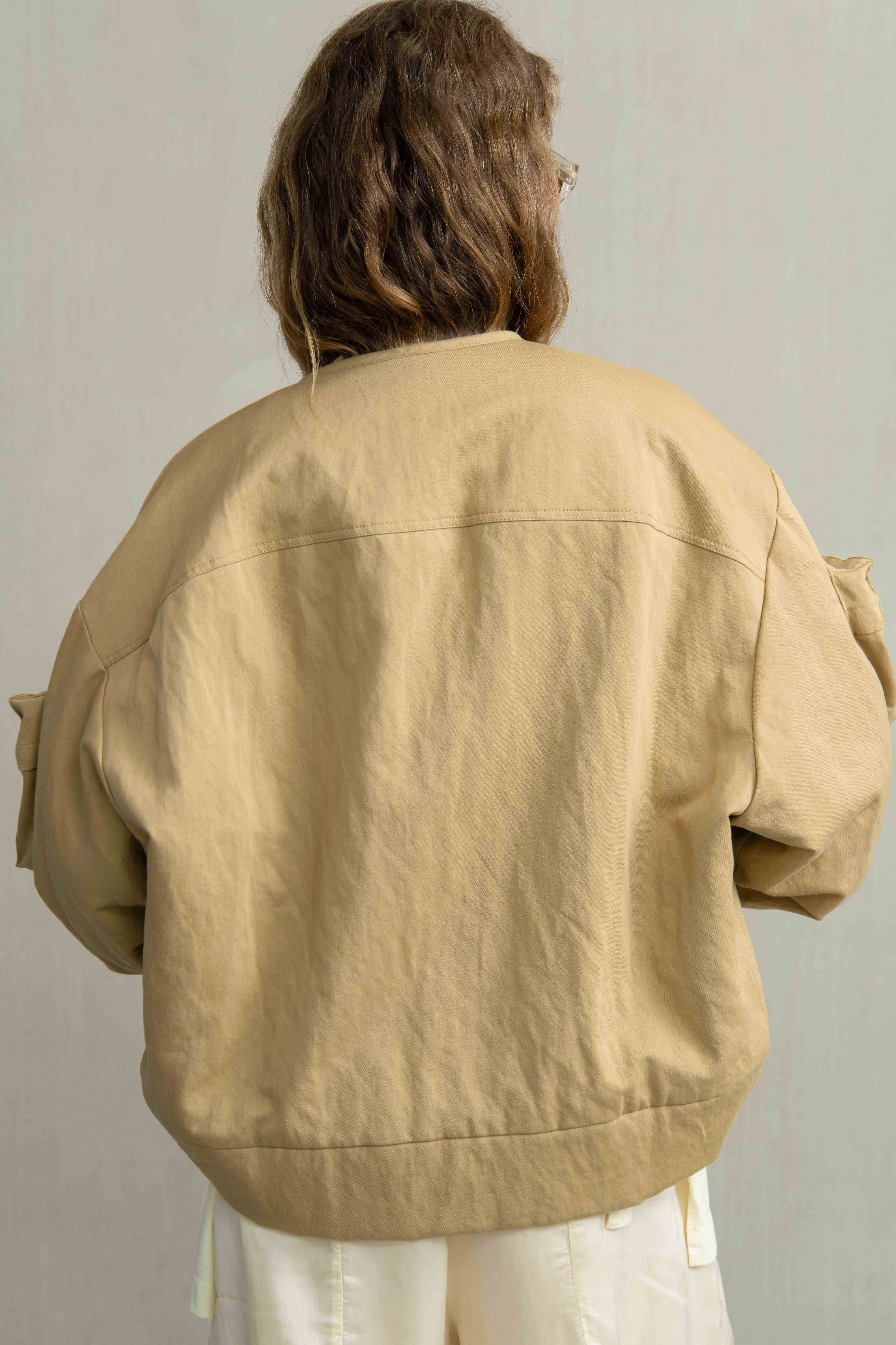HELIA Soft Utility Cotton Jacket | HUMANOID