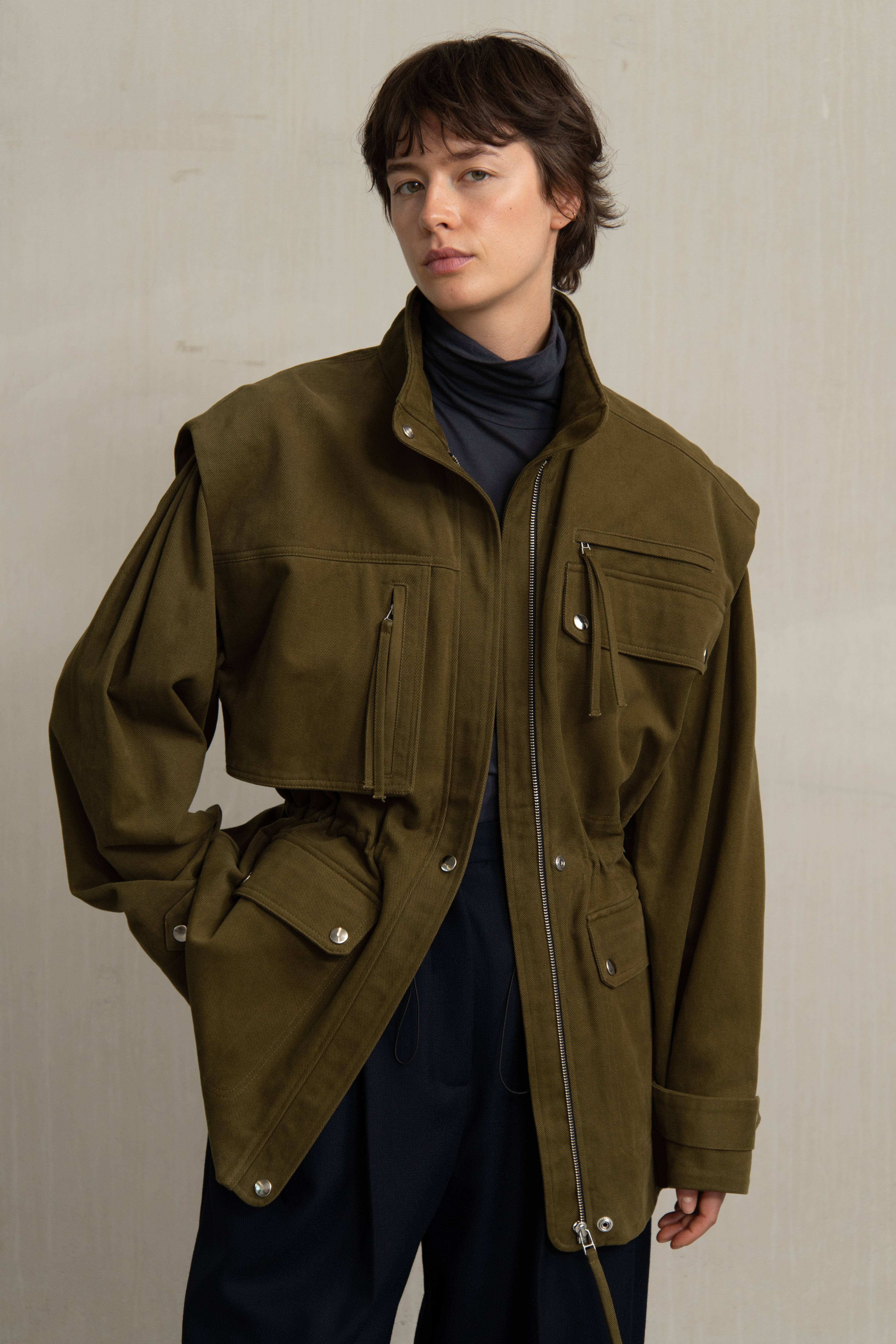 HESSEL JACKET ARMY