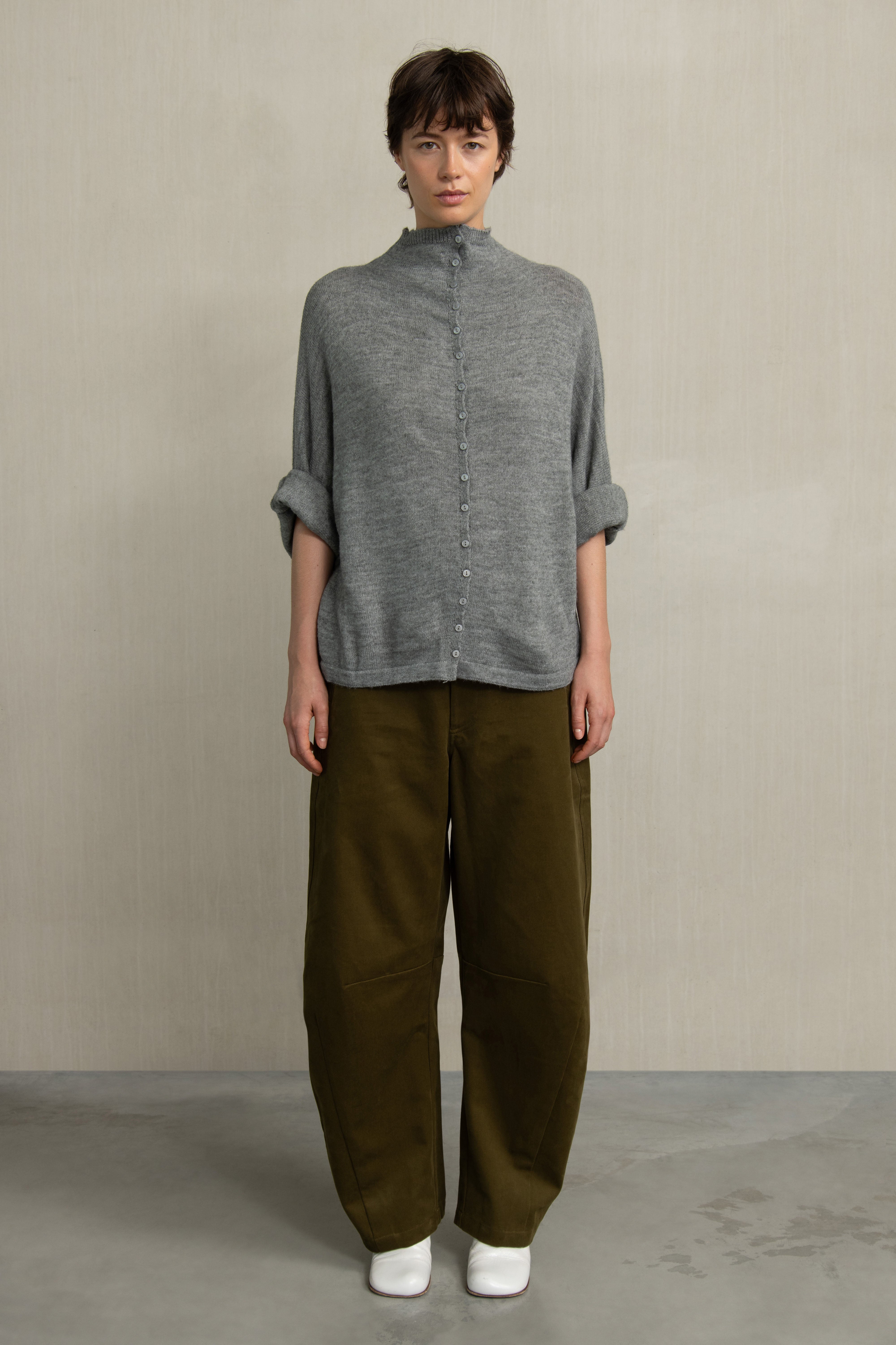 HYNN TROUSERS ARMY