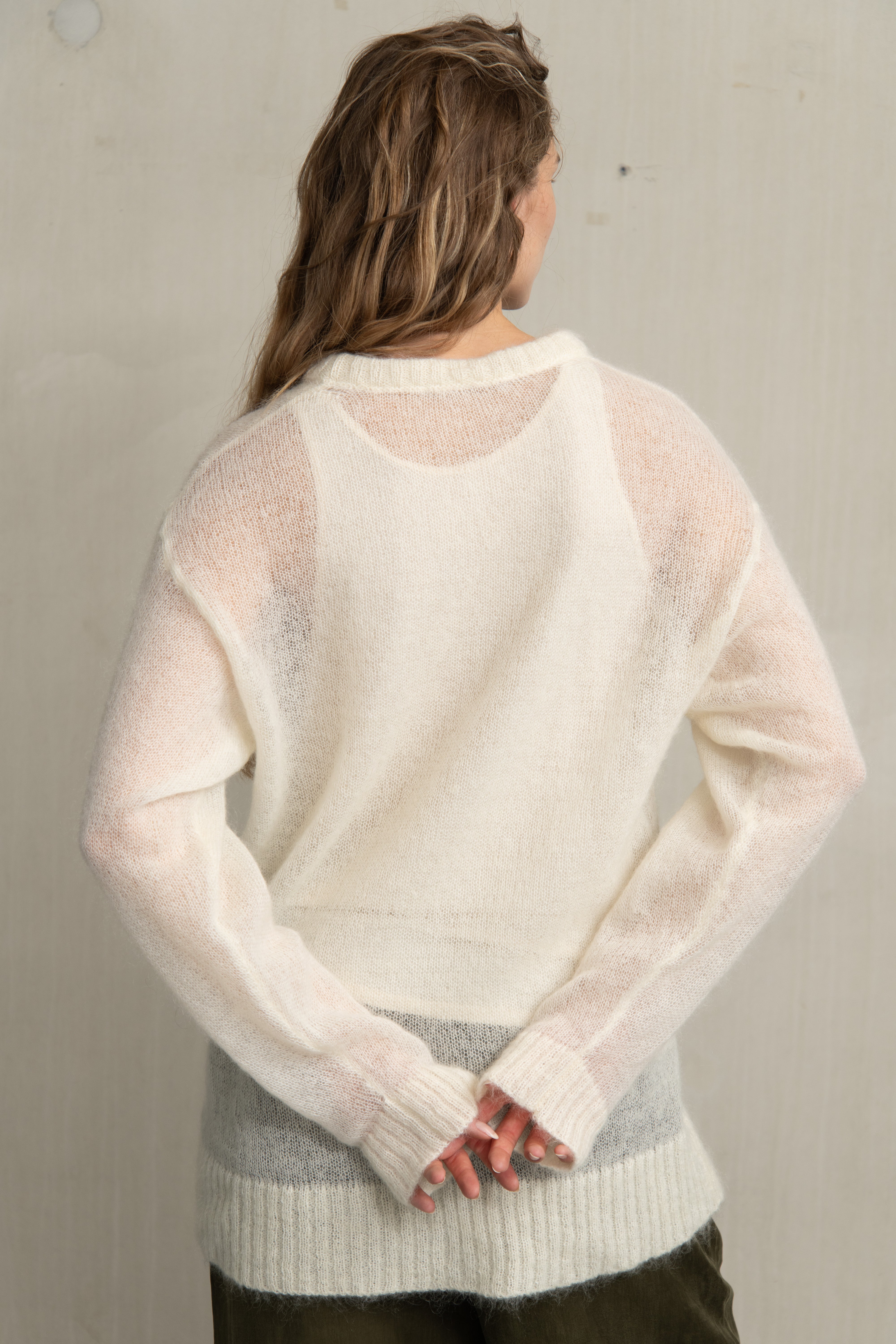MIEK KNIT OFF WHITE