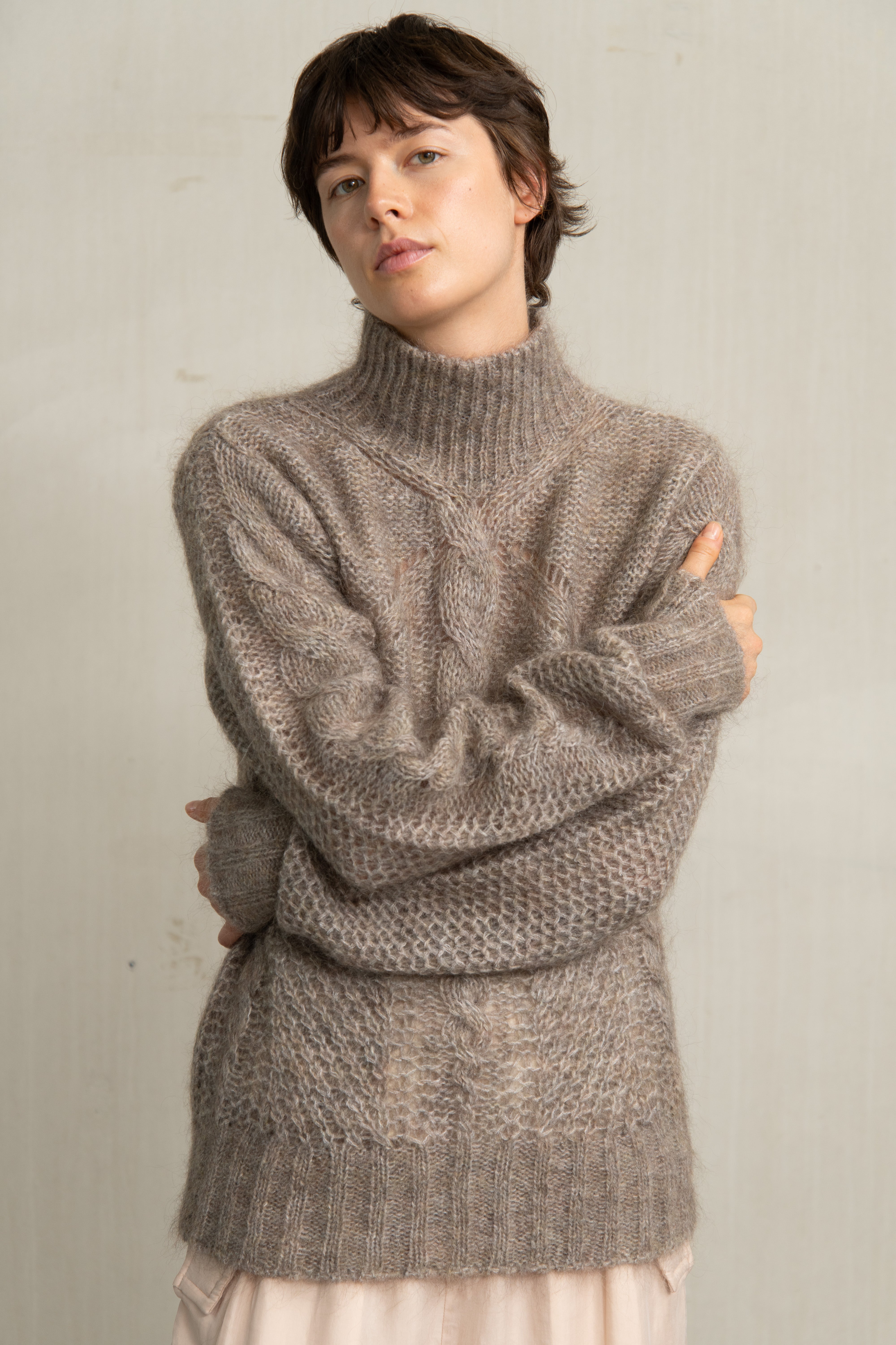 MINKA KNIT BLUSH MIX