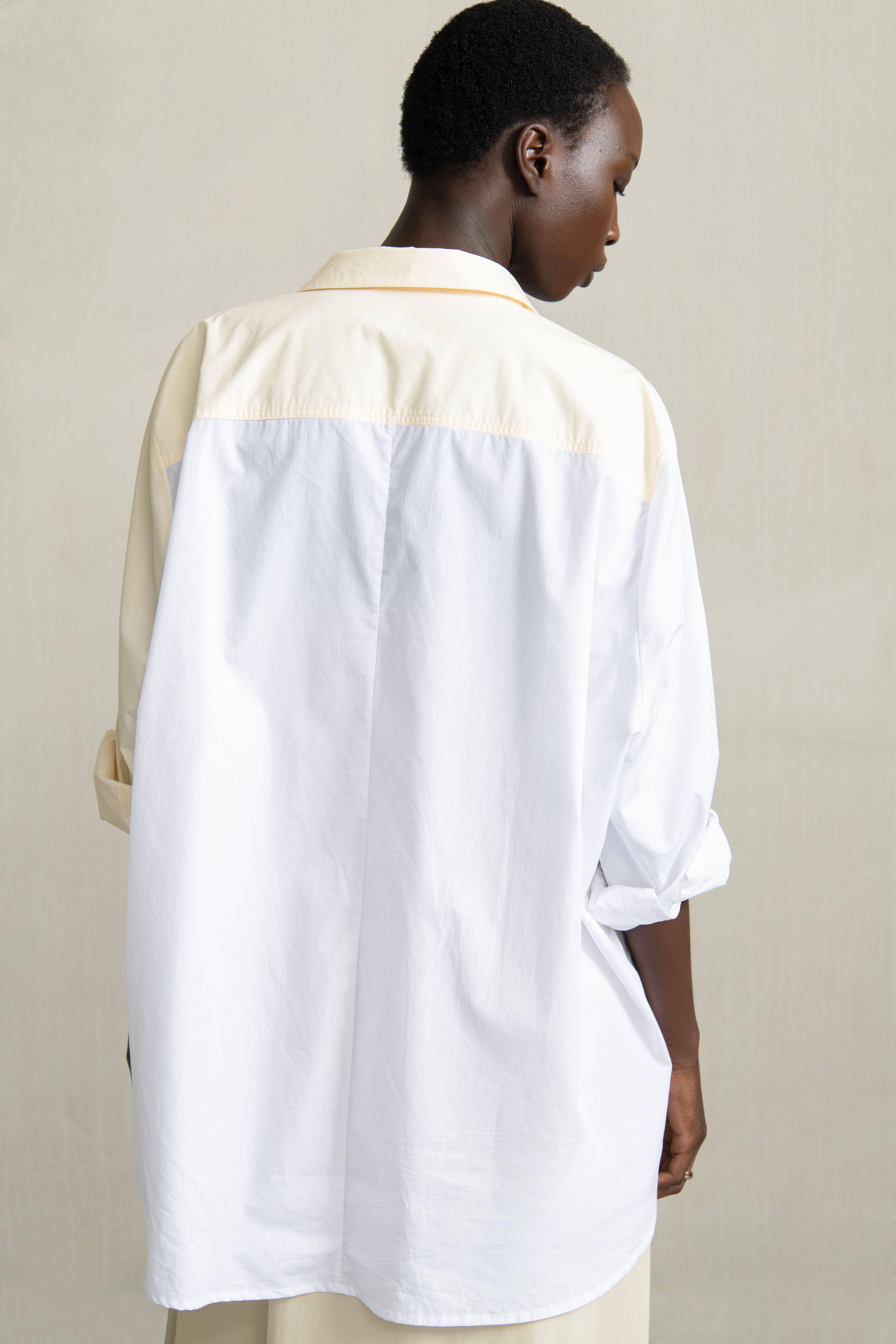 PAOLA SHIRT LIGHT YELLOW - HUMANOID