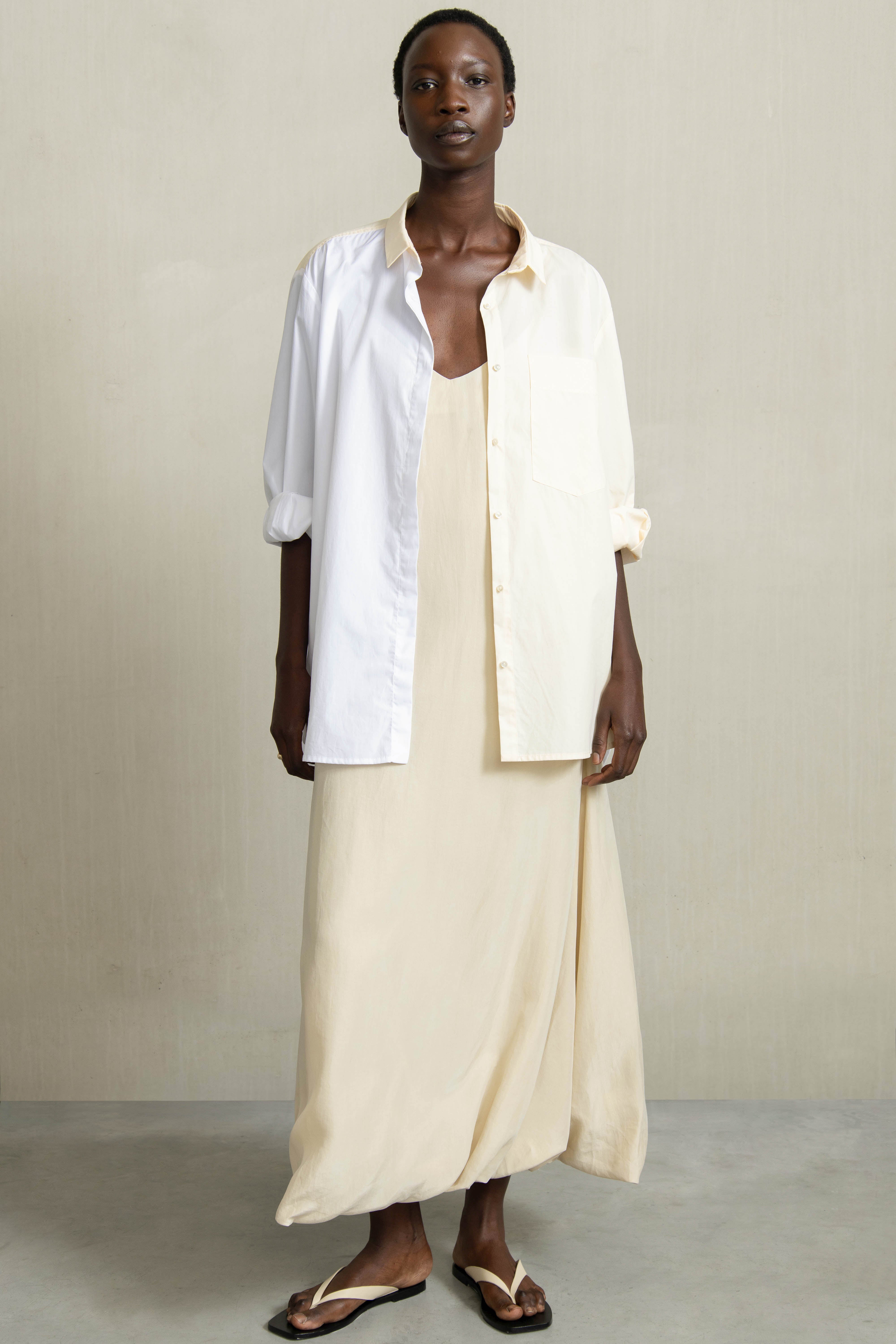 PAOLA SHIRT LIGHT YELLOW - HUMANOID