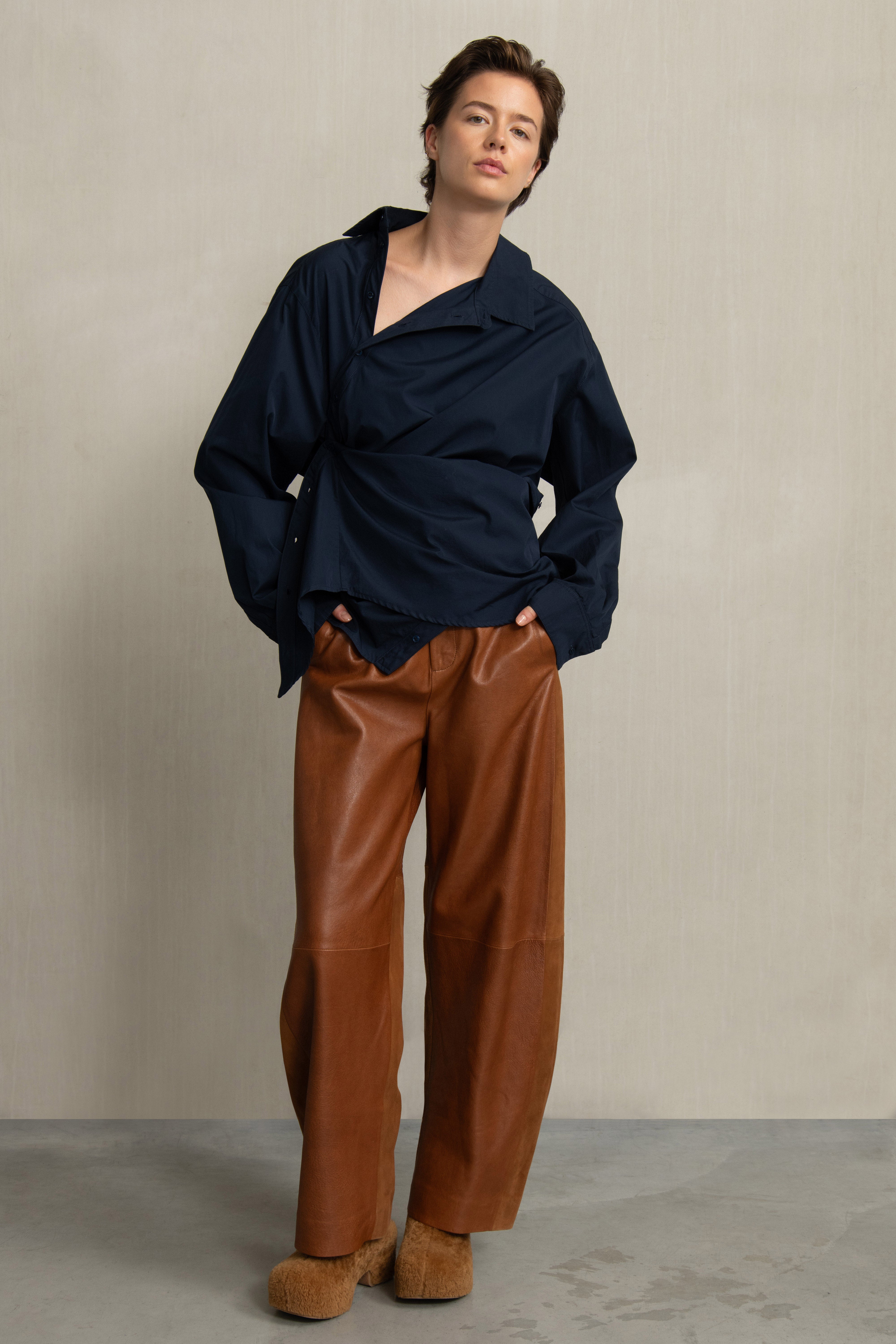 PAPI BLOUSE NAVY - HUMANOID