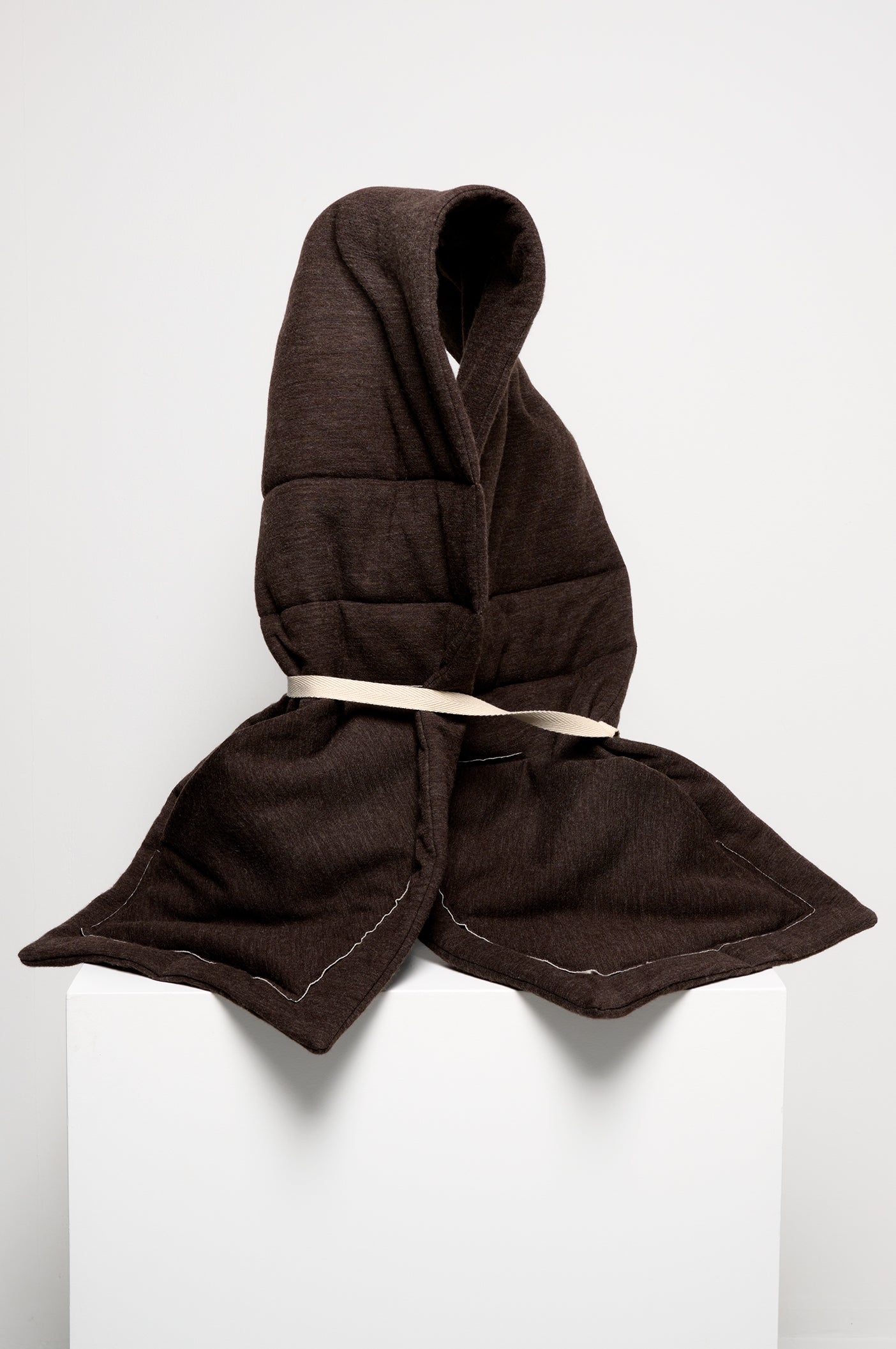 PIEN WRAP BROWN MELANGE