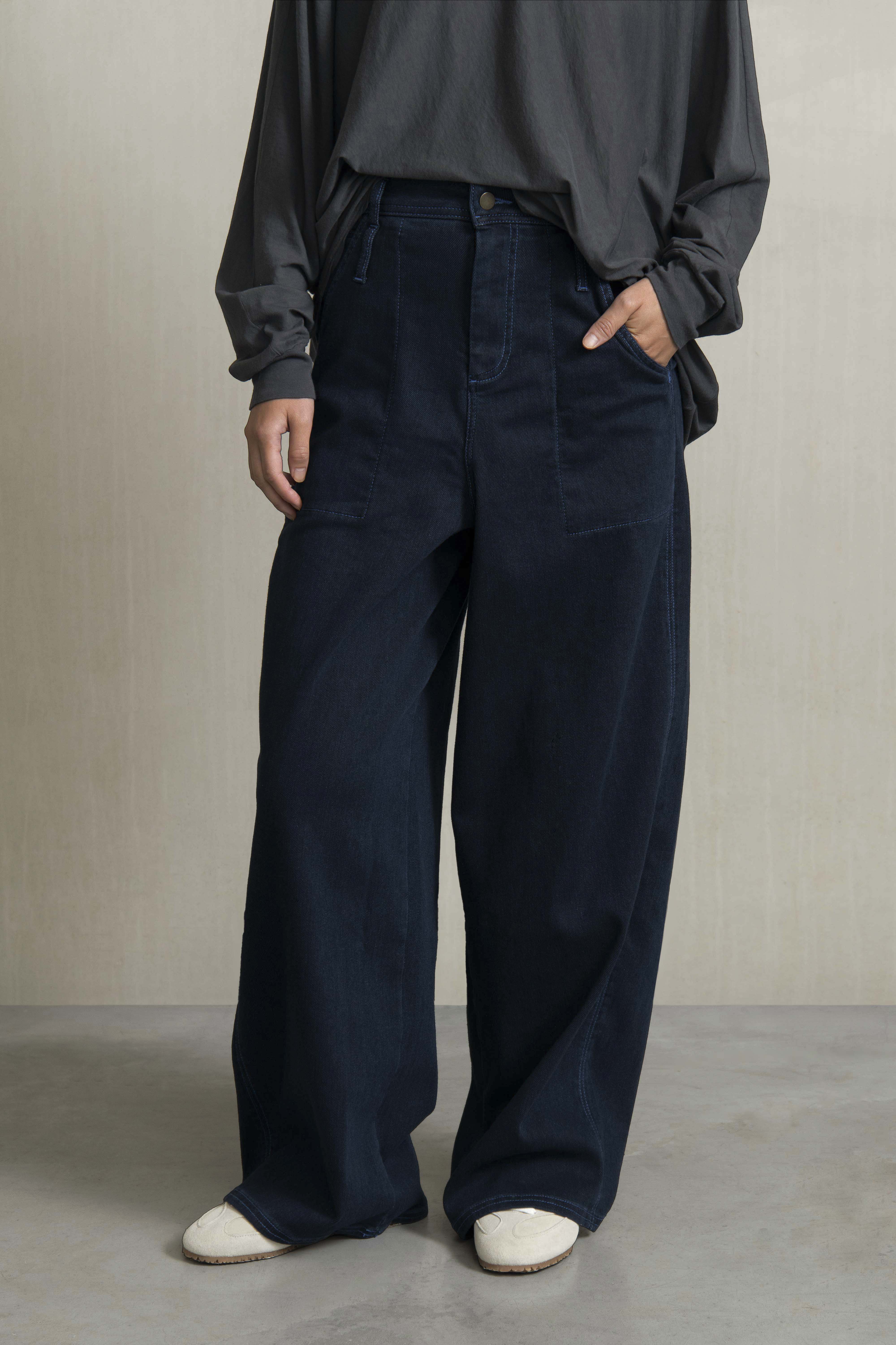 PANTALON SHEEN LAPIS