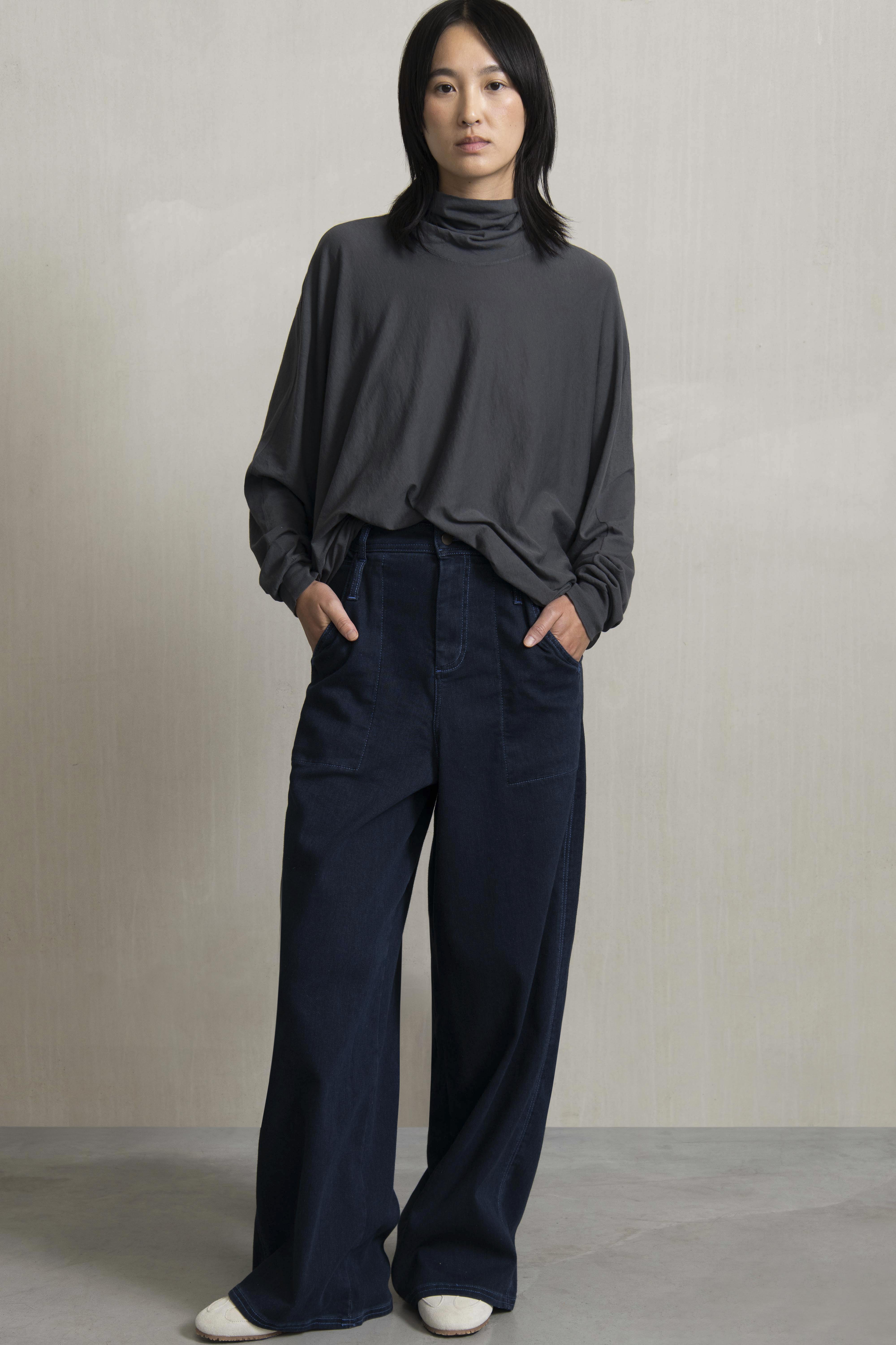 PANTALON SHEEN LAPIS