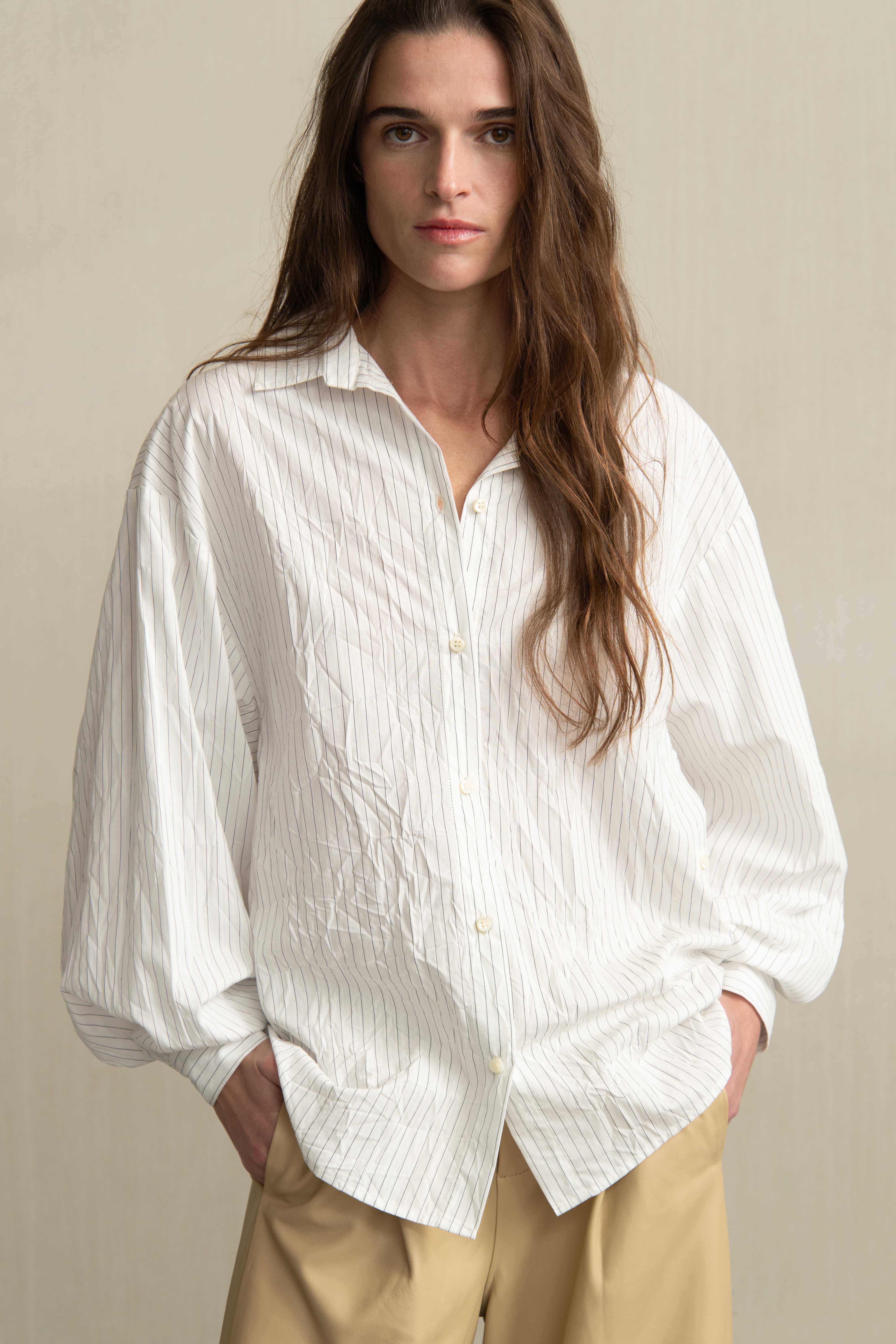 SHEILA BLOUSE OFF WHITE - HUMANOID