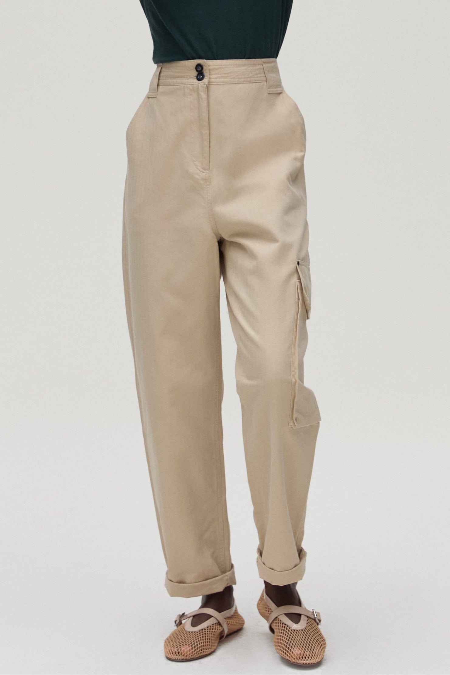 SONERO TROUSERS MILK - HUMANOID