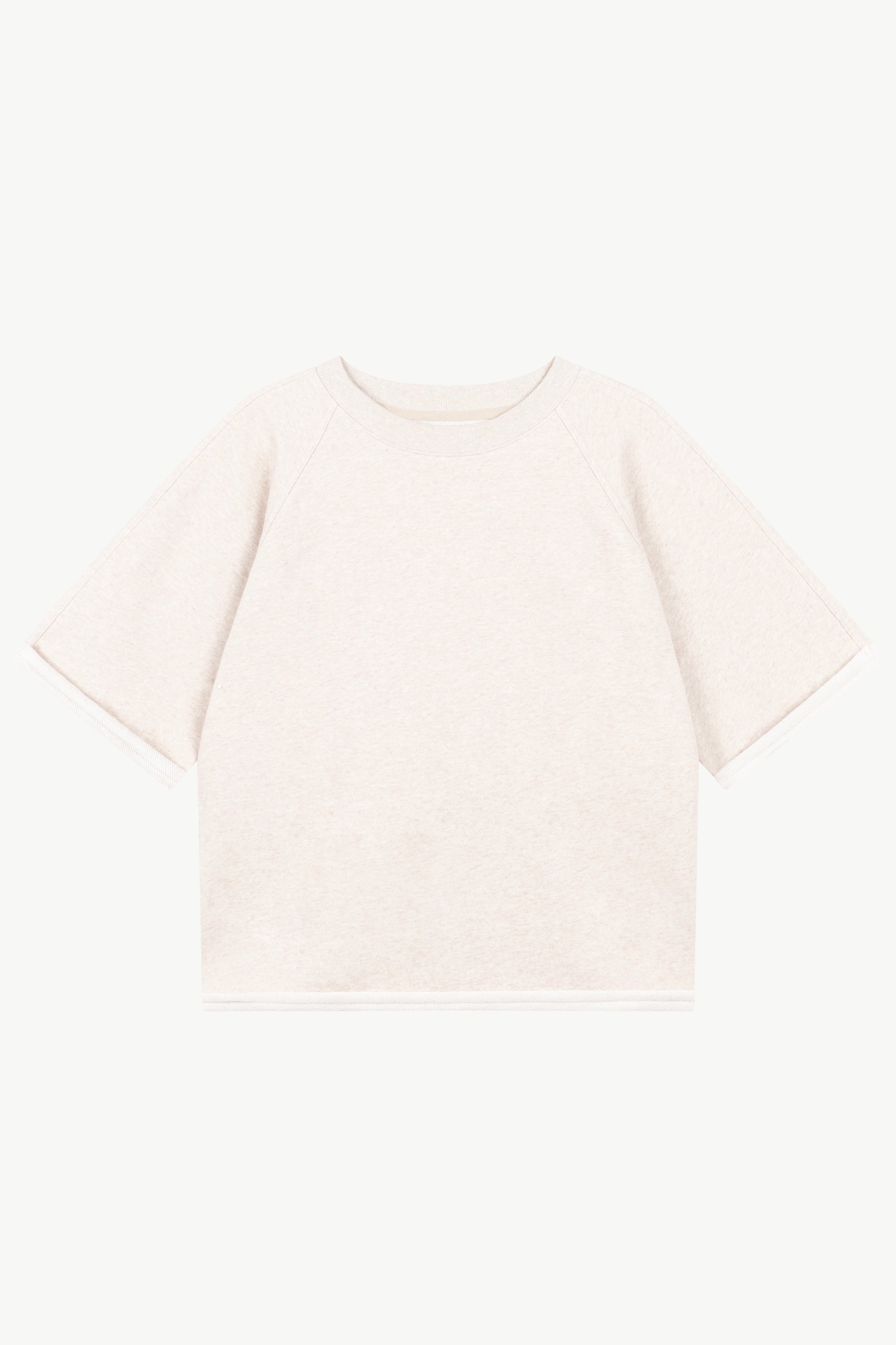 SUZEE TOP BEIGE MELANGE - HUMANOID