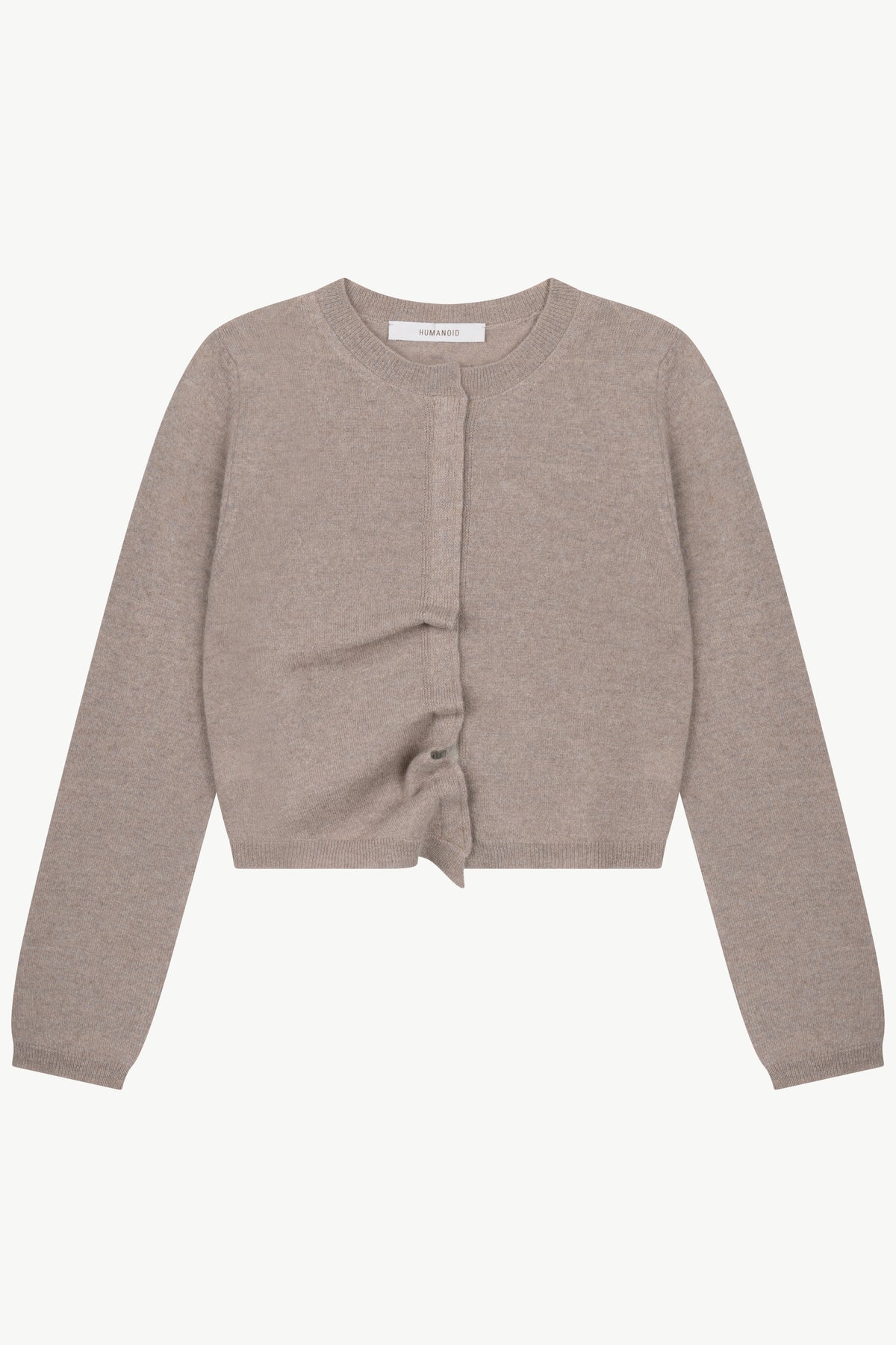 TATE KNIT BEIGE MELANGE