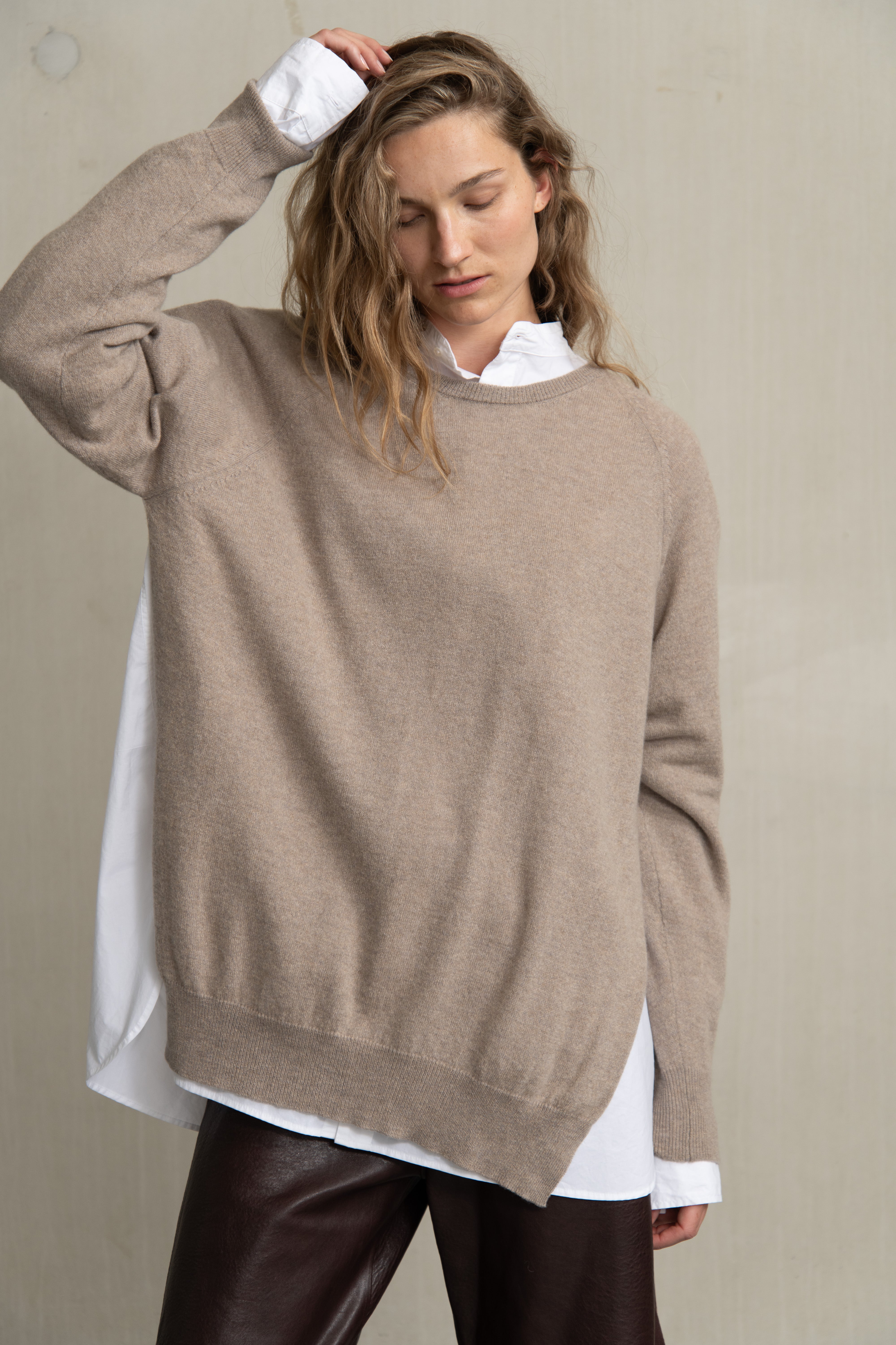 TRU KNIT BEIGE MELANGE