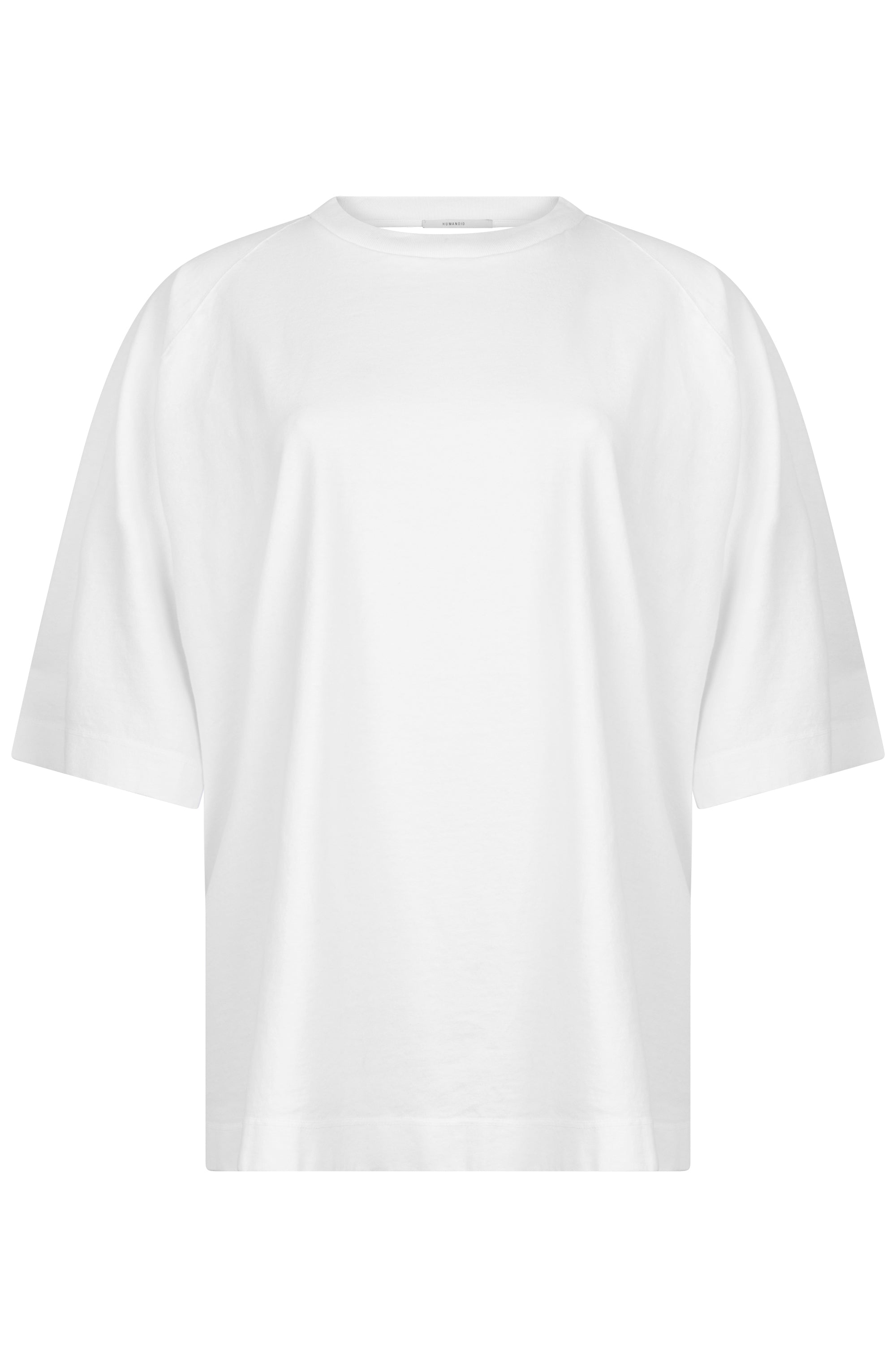 VANESSA Oversized Cotton T-Shirt with open Back | HUMANOID