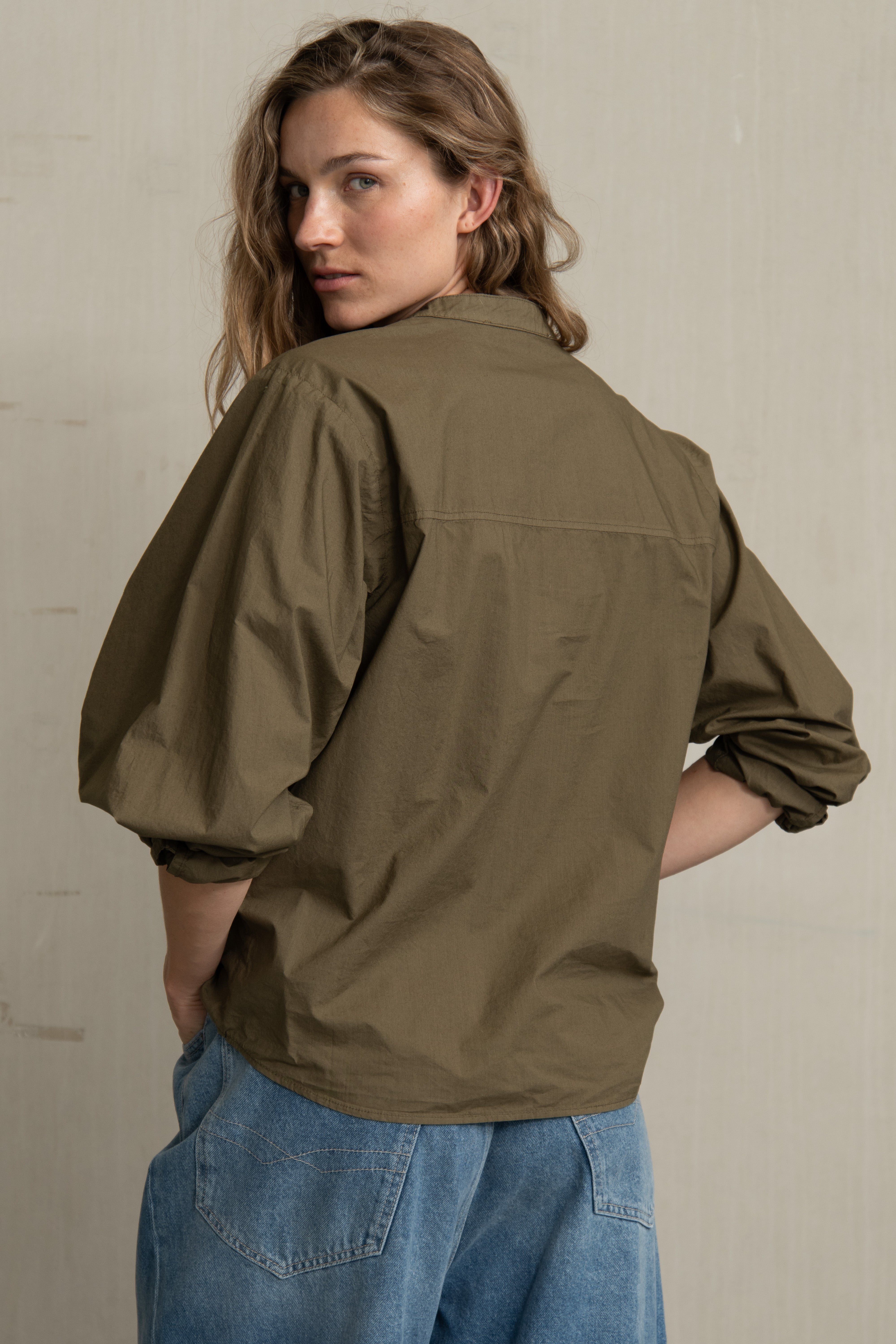 WICKY BLOUSE ARMY - HUMANOID