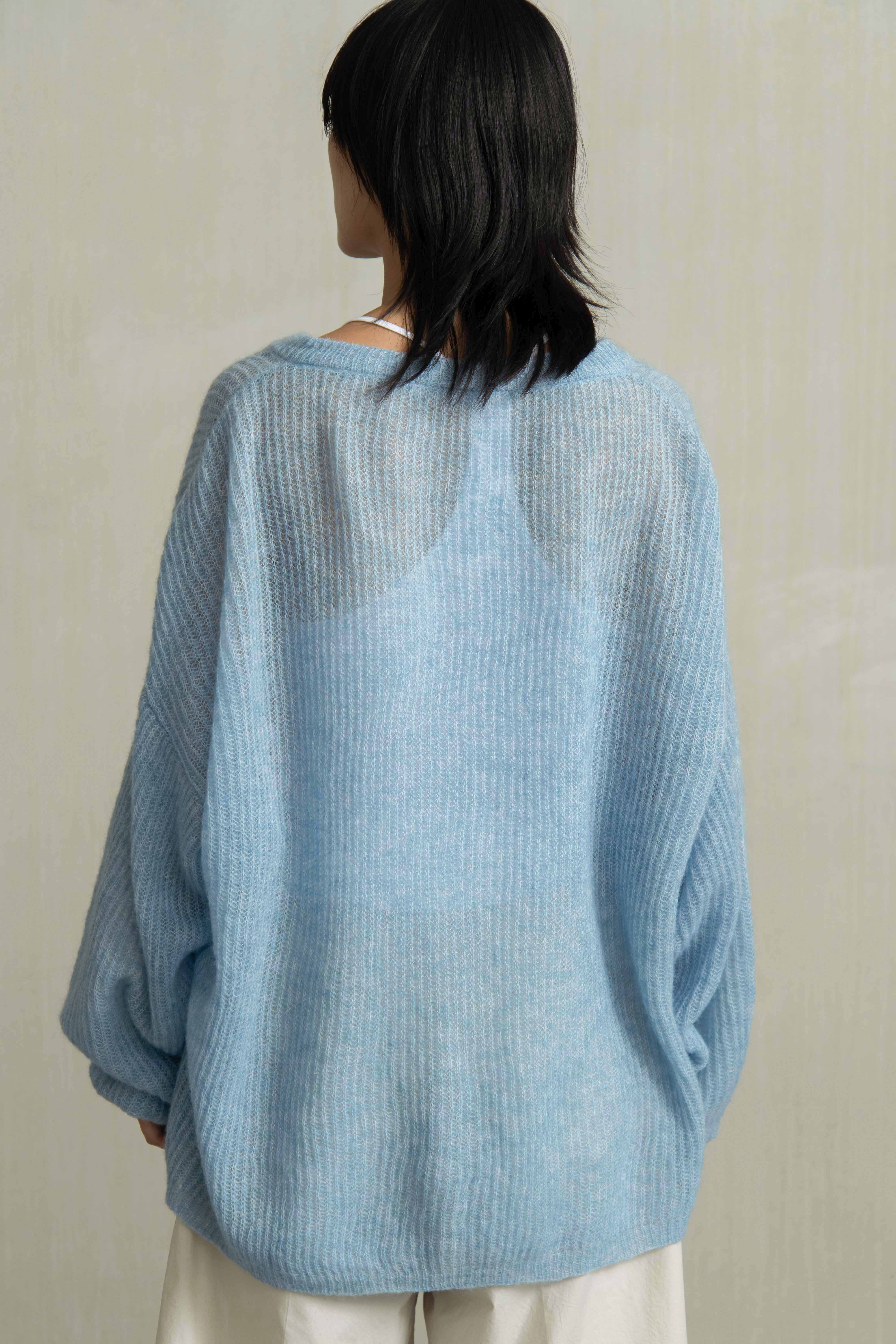 AMAEVE KNIT PETROL - HUMANOID